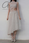 RUI Crochet Low Heels RSS22SH01 Grey